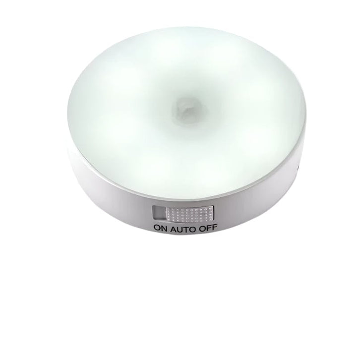 Skanto | Oppladbar bevegelsessensor LED-lampe | Energisparende, USB-oppladbar og ideell for ganger, trapper, garderober og skap
