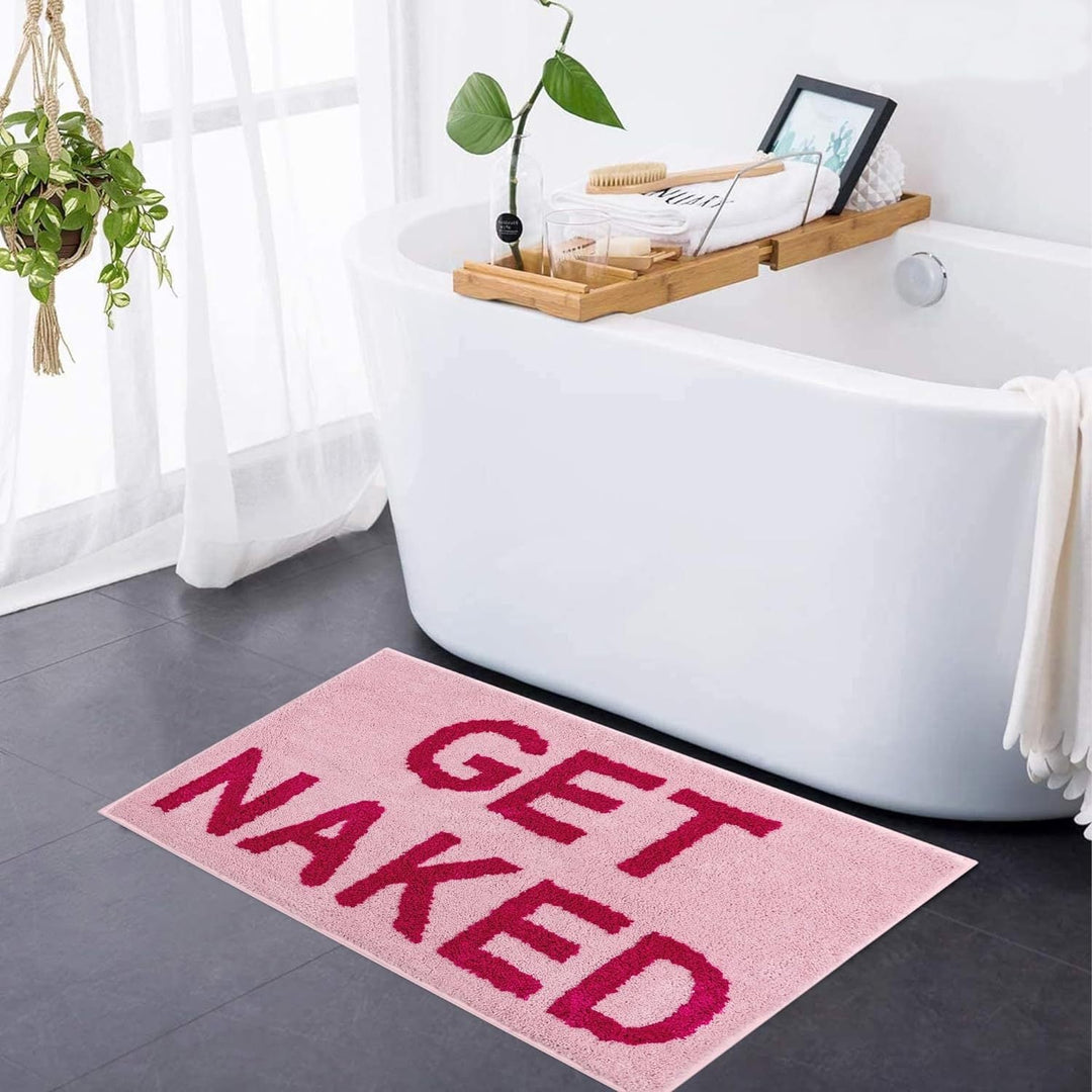 Get Naked badematte – Myk tuftet badematte