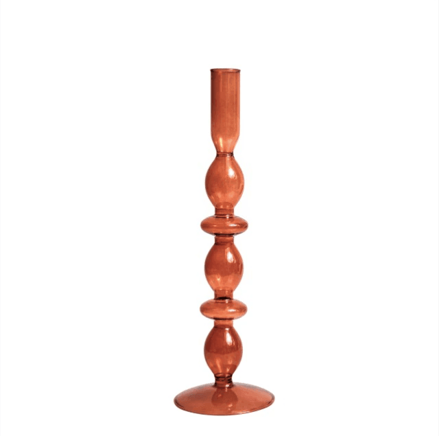 Skanto | Vintage-Glass-Lysestake Candle Holder