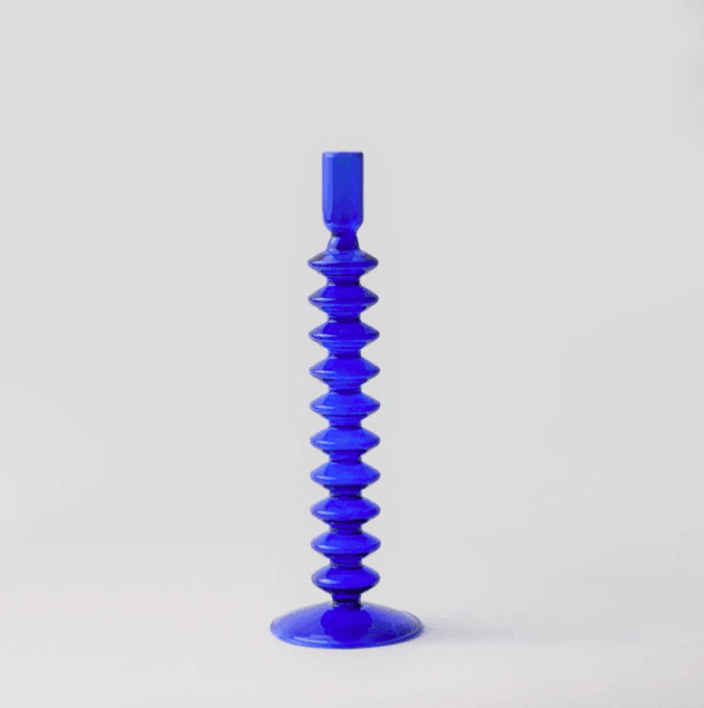 Skanto | Vintage-Glass-Lysestake Candle Holder