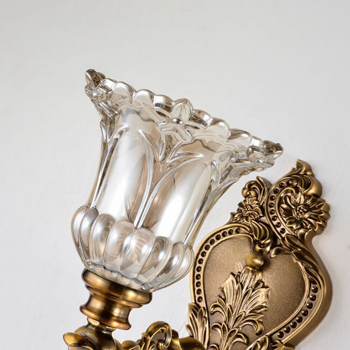 Skanto | Vintage Gull Vegglampe – Aureo