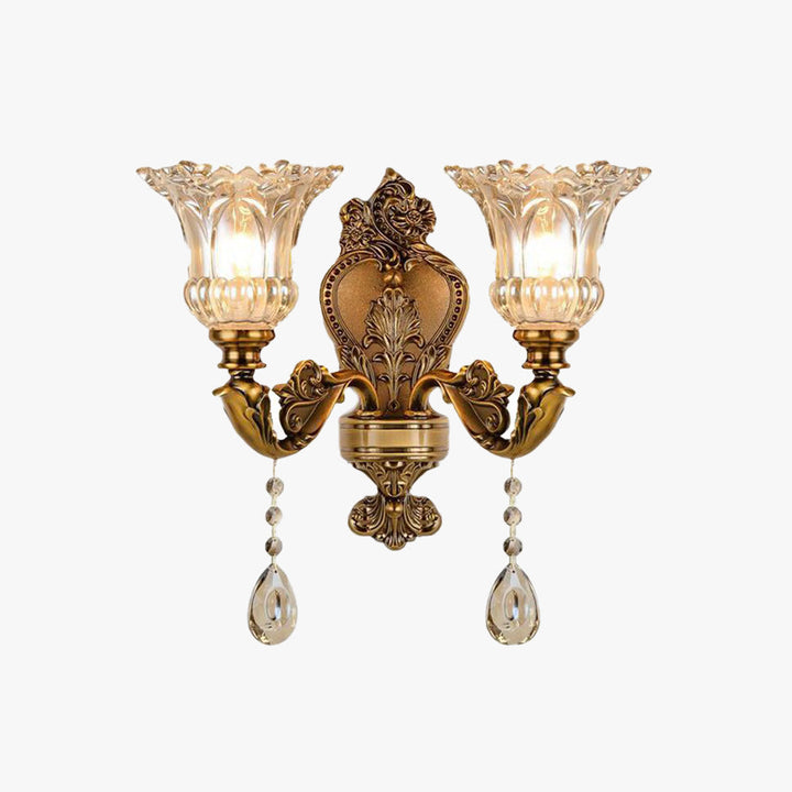 Skanto | Vintage Gull Vegglampe – Aureo