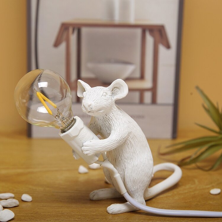 Skanto | Vintage Mouse LED Bordlampe
