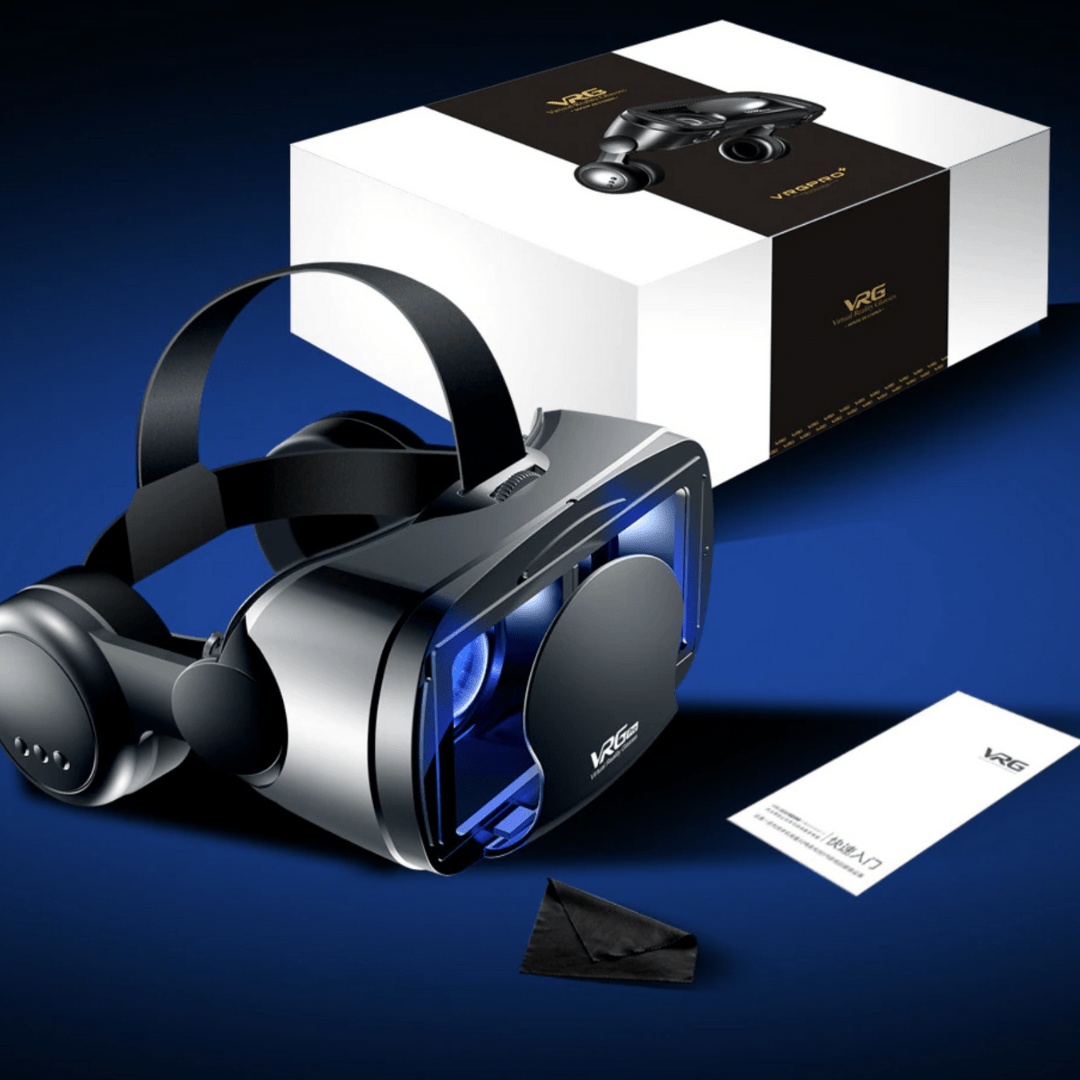 Skanto | VISIAX – 3D VR-briller med hodetelefoner og kontroller