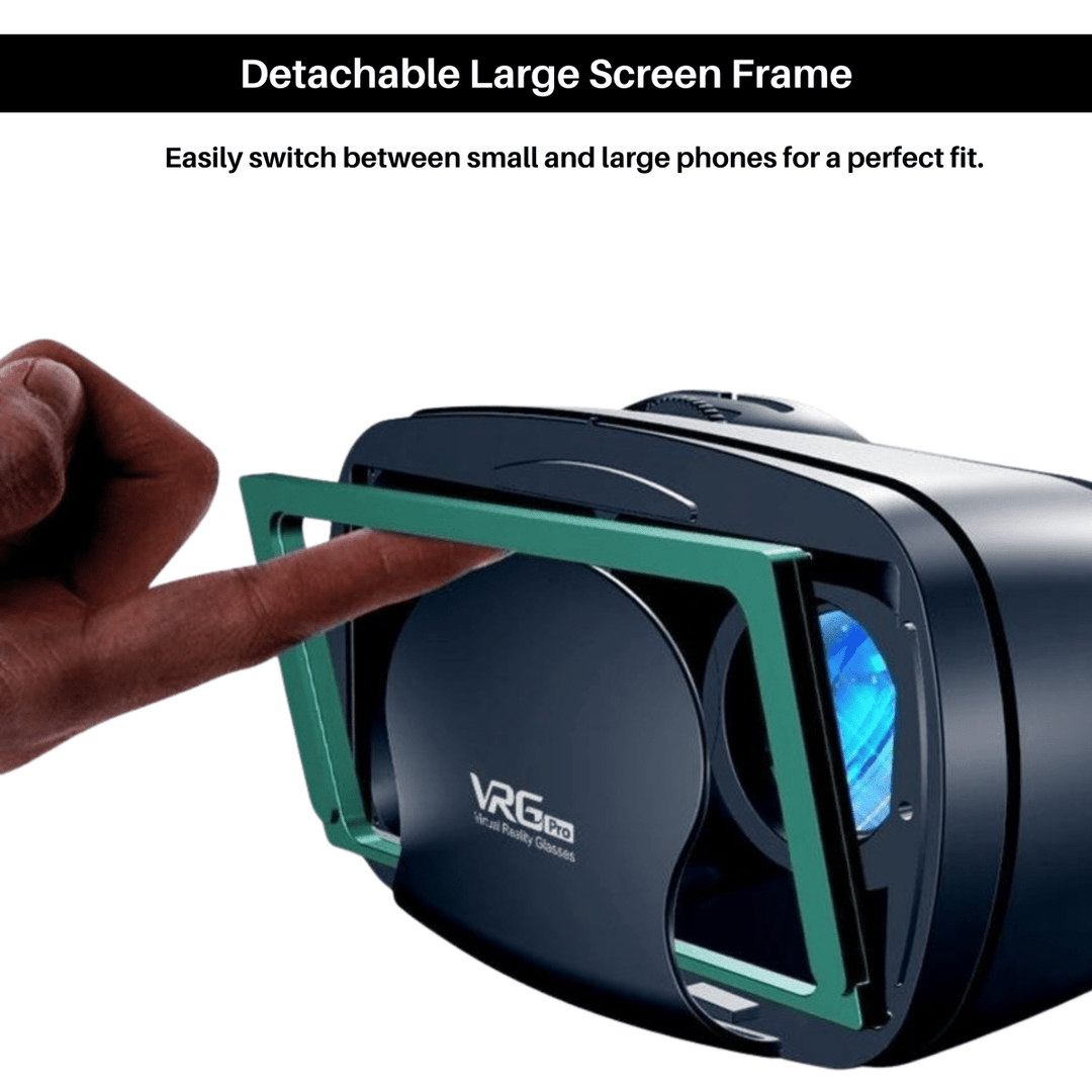VISIAX – 3D-VR-Brille med Kopfhörern og Controller