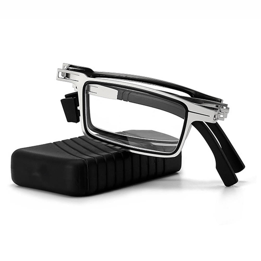 VisionFold Kompakte Faltbrille – Ultraleichte, robust Lesebrille mit flexiblen, kratzfesten Gläsern