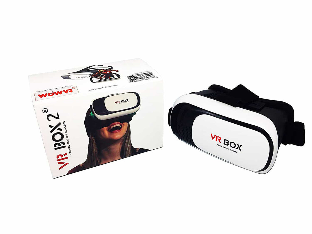 VR-Hodesett-Briller 2.0 - Smarttelefon "VR-Box" Virtuell Virkelighet 3D | Skanto