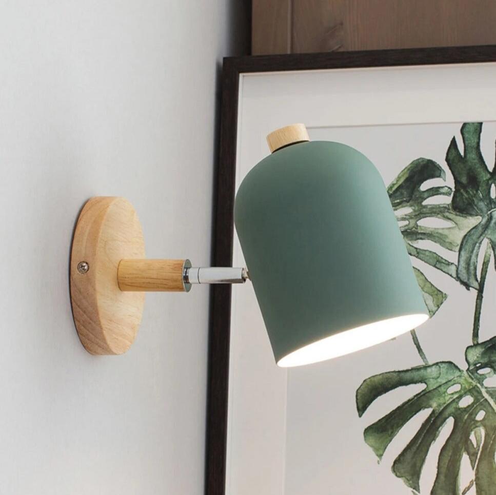 Skanto | LumoLight – Skandinavisk Vegglampe laget av Tre