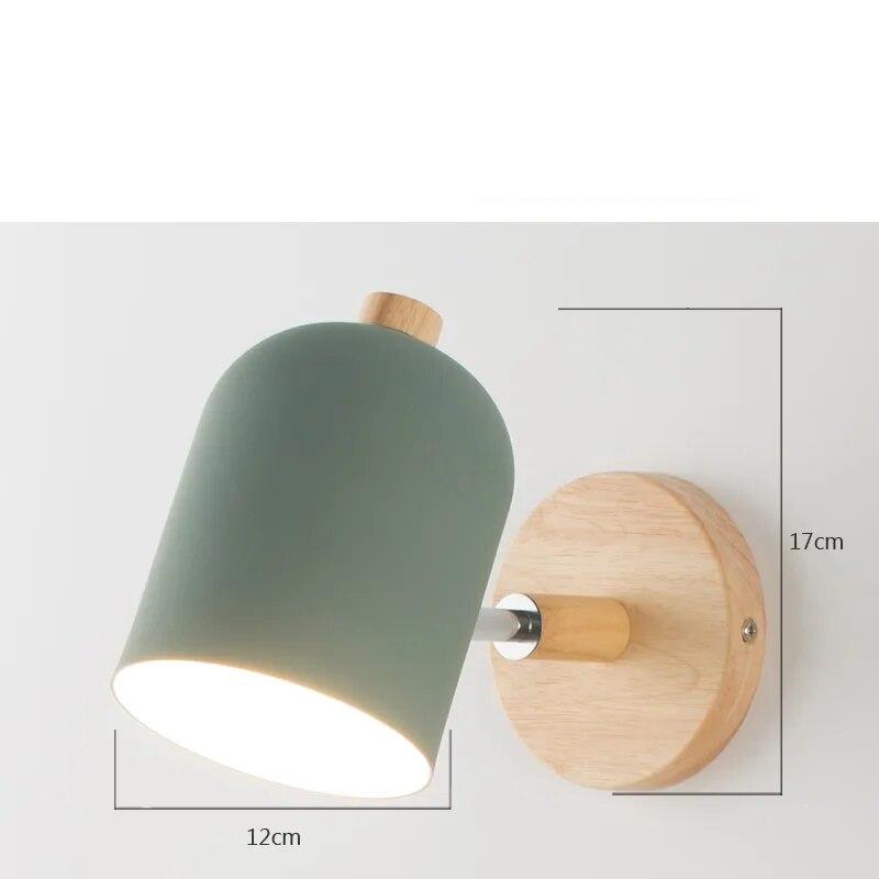 Skanto | LumoLight – Skandinavisk Vegglampe laget av Tre