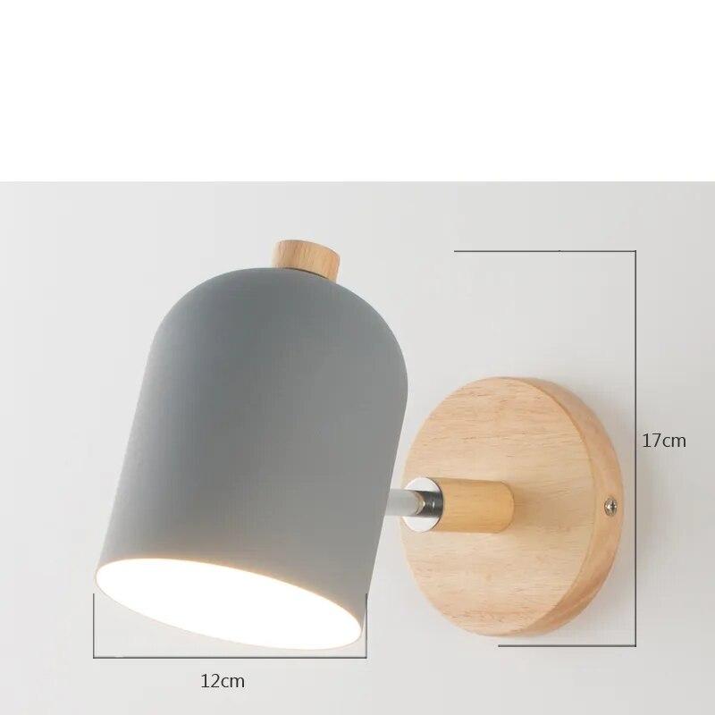 Skanto | LumoLight – Skandinavisk Vegglampe laget av Tre