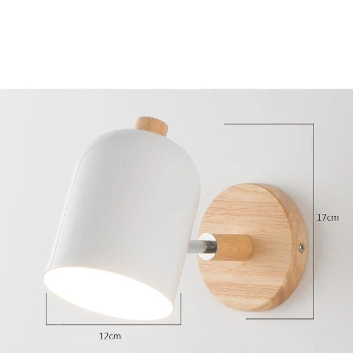 Skanto | LumoLight – Skandinavisk Vegglampe laget av Tre