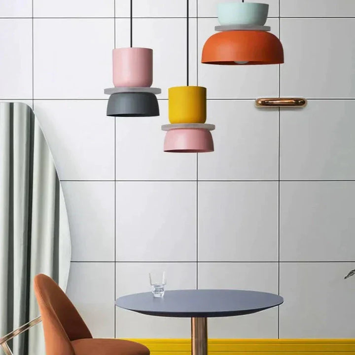 Skanto | LuminaGlow - Moderne Pendellampe i Skandinavisk Makron Stil