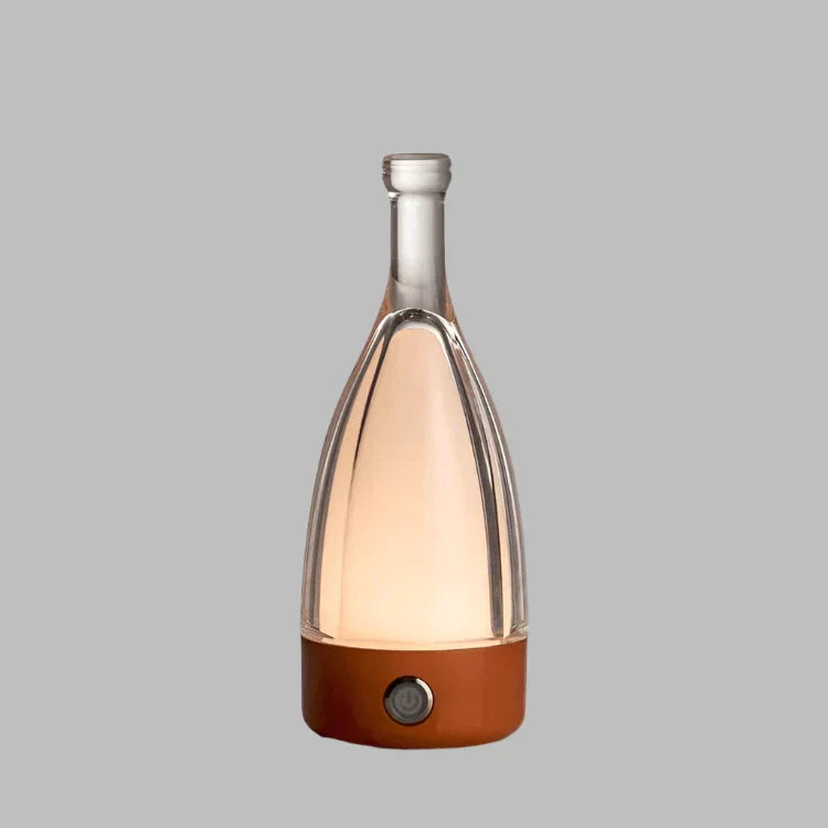 Skanto | CorkGlow - Vinflaske Bordlampe