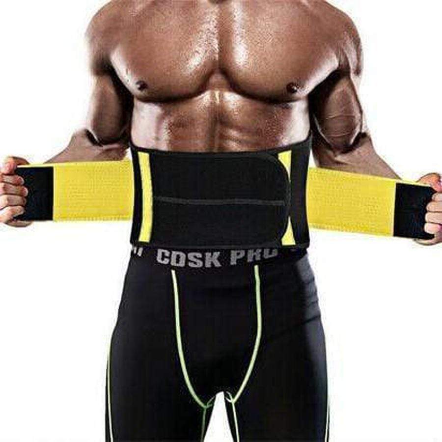 Skanto | Midjebånd for menn - Brenn magefett Slank svettbånd