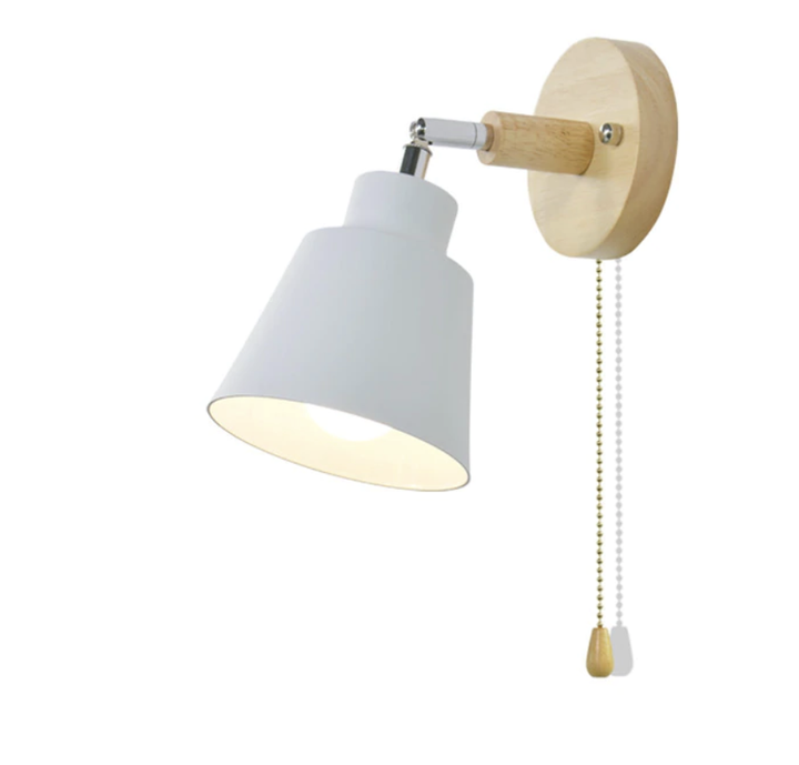 Skanto | Vegglampe med trekkbryter - TwistGlow