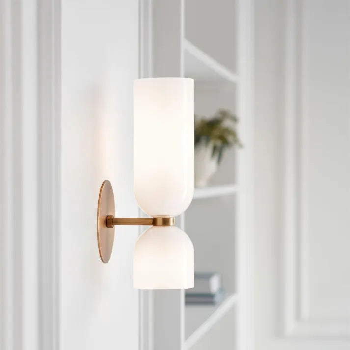 Skanto | Glassvegglampe med LED-teknologi Kombinasjon av eleganse og funksjonalitet
