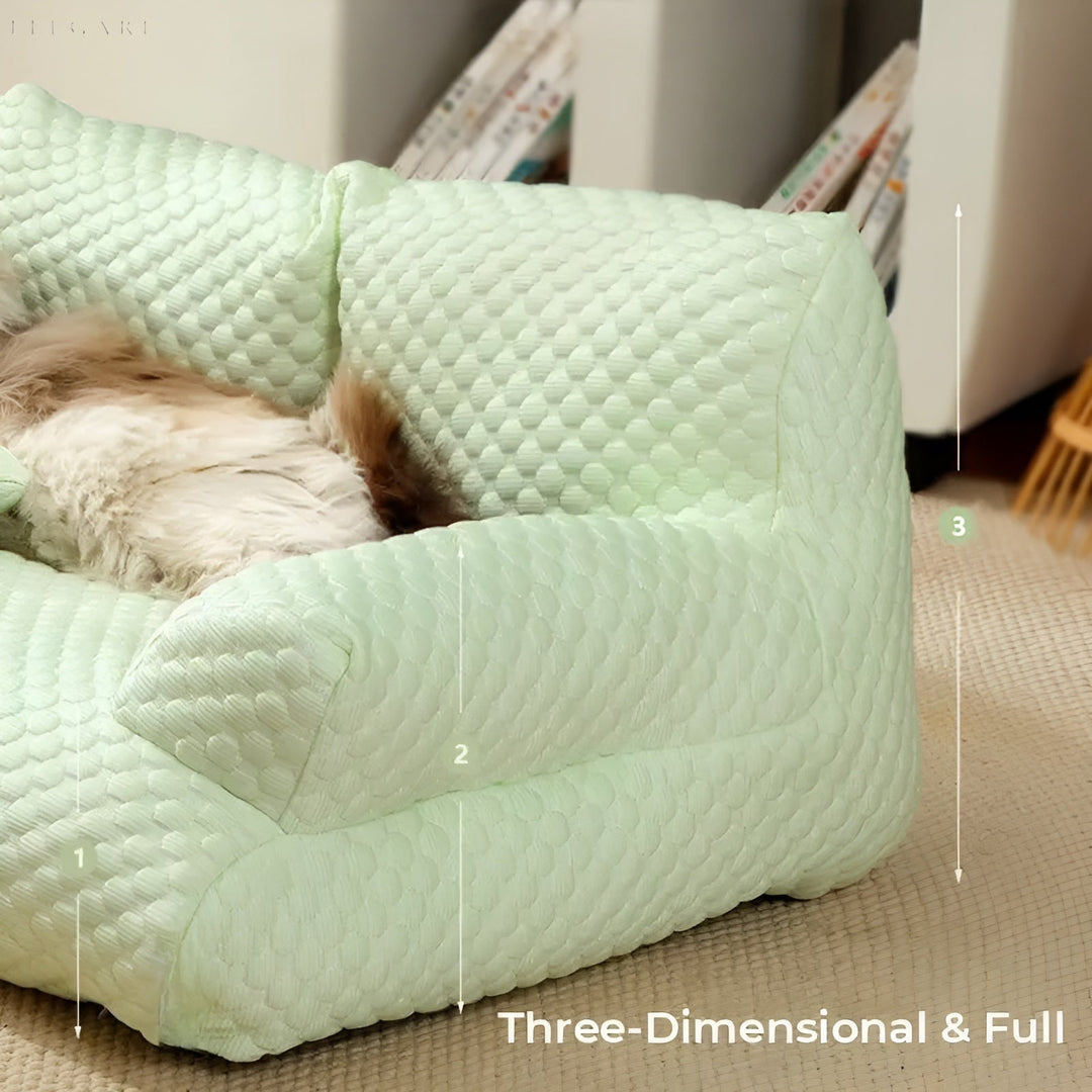 Skanto | Vaskbar Plush Katt- og Hundedyne - CozyPaws