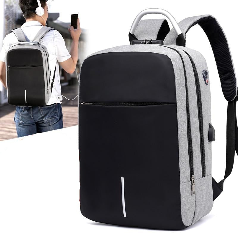Vanntett anti-tyveri ryggsekk med USB-ladeport – SafeCarry | Skanto