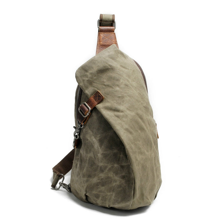 Vanntett lerrets crossover bag med tyverisikre lommer – MultiWear | Skanto