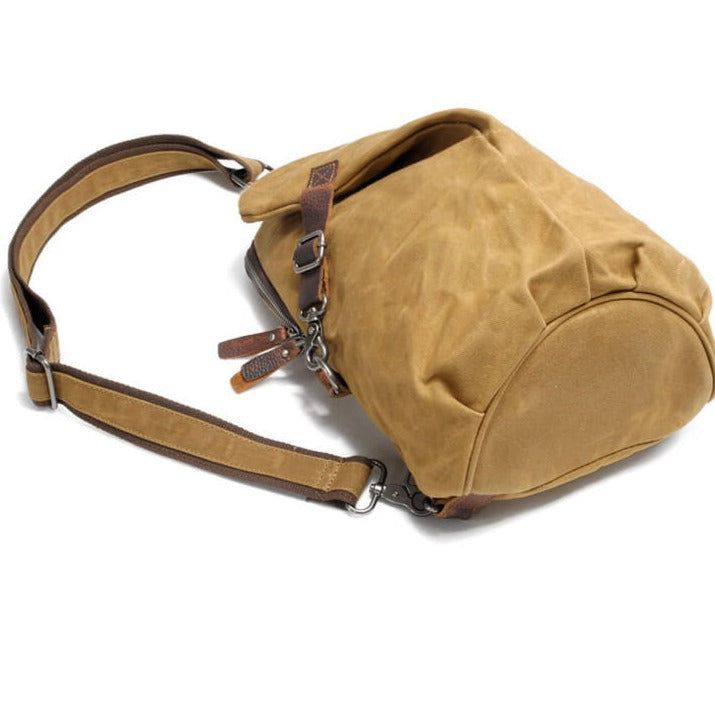 Vanntett lerrets crossover bag med tyverisikre lommer – MultiWear | Skanto