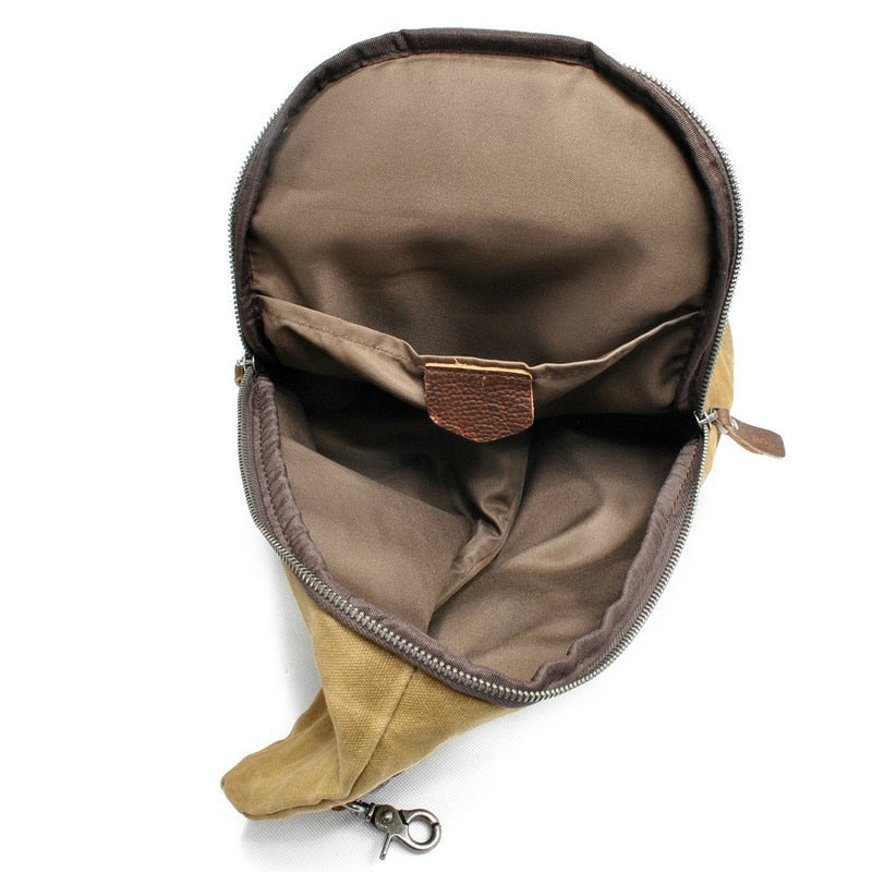 Vanntett lerrets crossover bag med tyverisikre lommer – MultiWear | Skanto