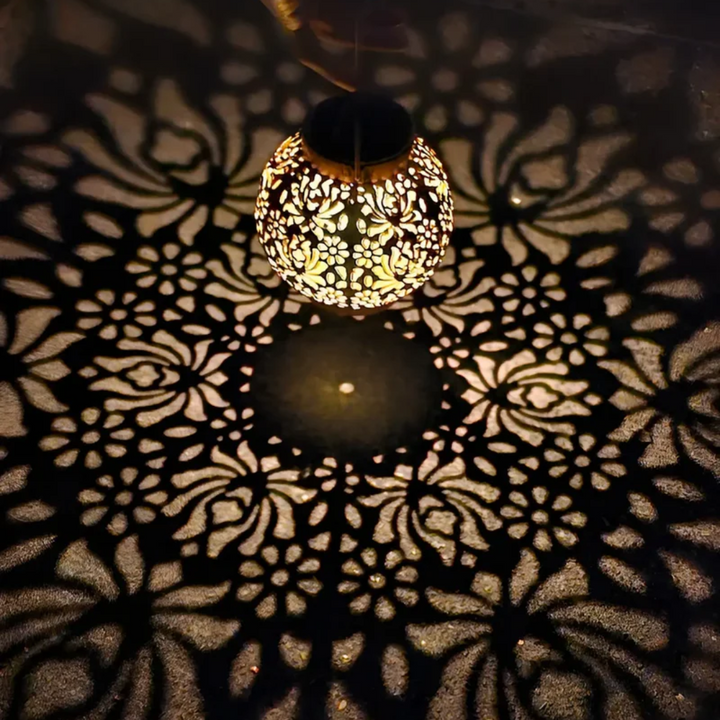 Skanto | Vanntett LED Solhagehengende Lampe - RadiantGlow