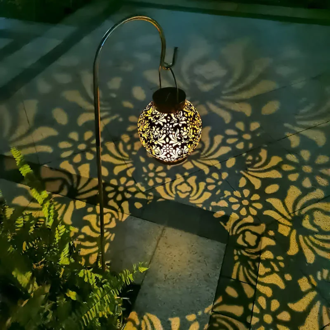 Skanto | Vanntett LED Solhagehengende Lampe - RadiantGlow