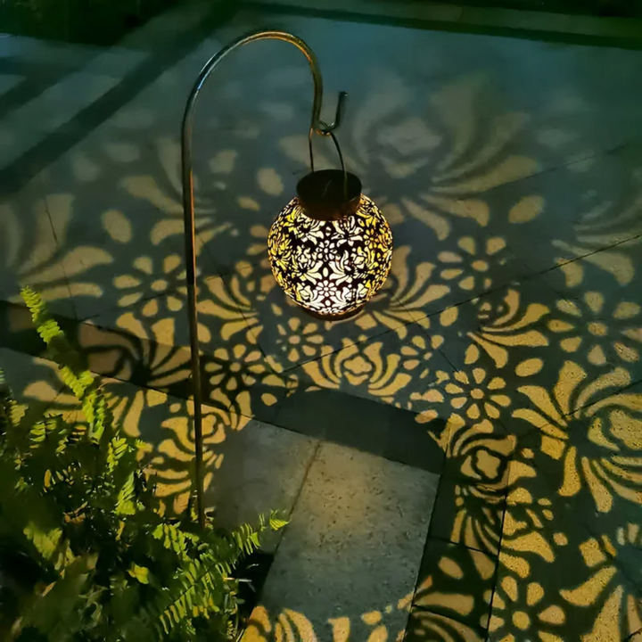 Skanto | Vanntett LED Solhagehengende Lampe - RadiantGlow