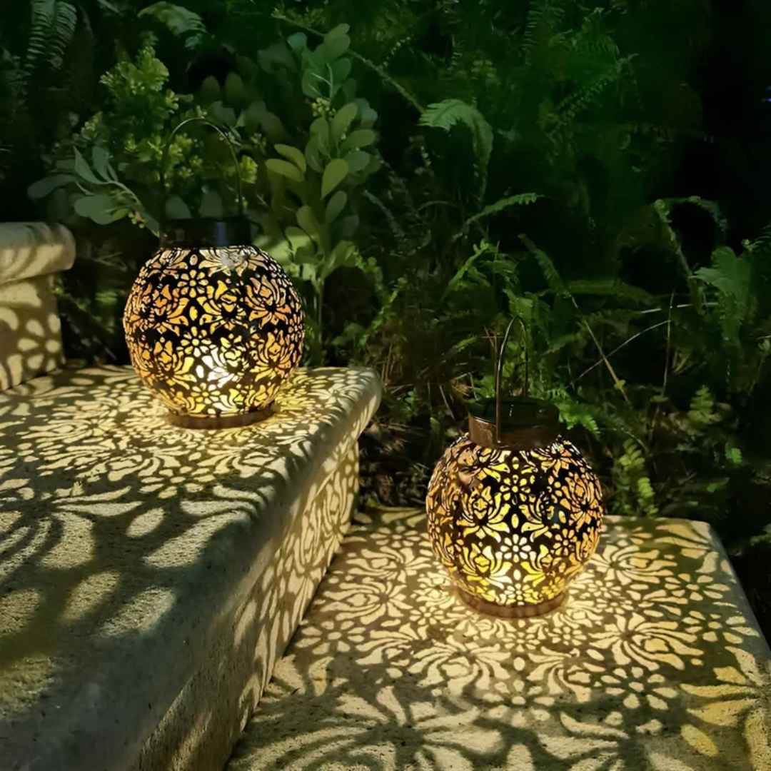 Skanto | Vanntett LED Solhagehengende Lampe - RadiantGlow