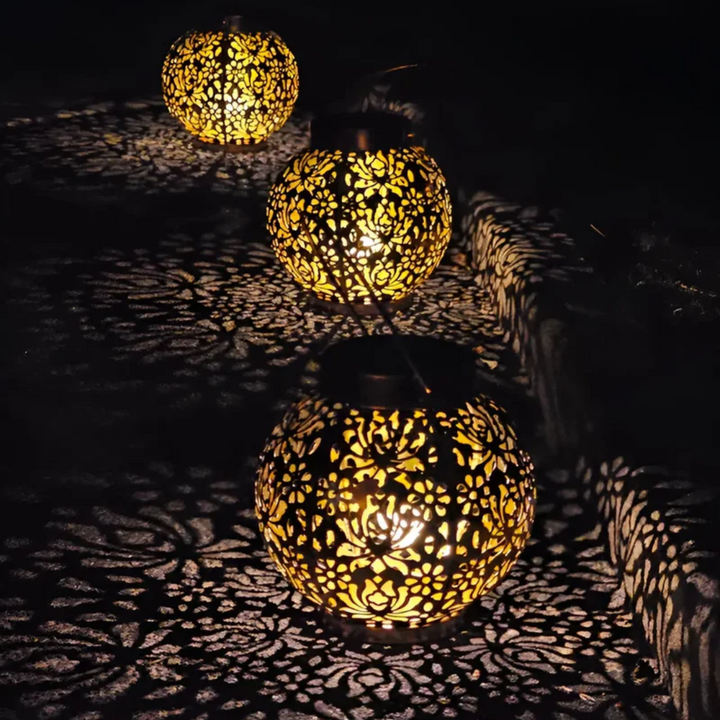 Skanto | Vanntett LED Solhagehengende Lampe - RadiantGlow
