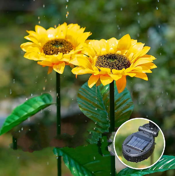 Skanto | Vanntett solenergi solsikke lampe - SolarBloom