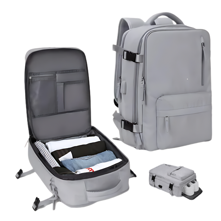 Vanntett reise-ryggsekk med USB