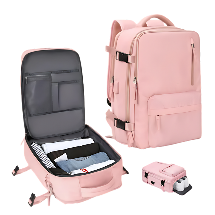 Vanntett reise-ryggsekk med USB
