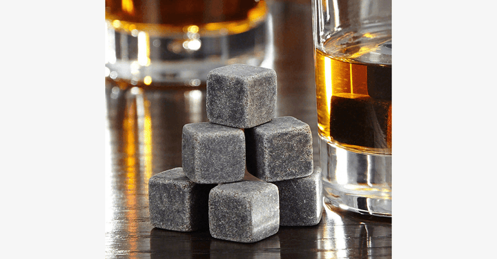 Skanto | Pakke med 9 Isstein for Ånd – Nyt Drikkene Dine 'On The Rocks'!