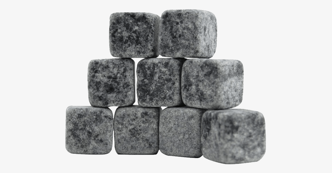 Skanto | Pakke med 9 Isstein for Ånd – Nyt Drikkene Dine 'On The Rocks'!