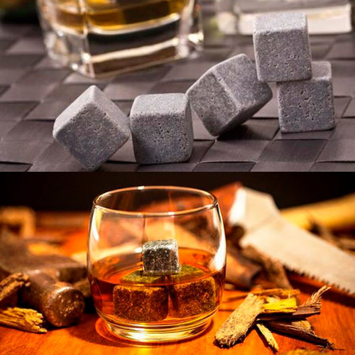 Whiskystein, 9 deler (isbiter for whisky og andre drikker) | Skanto
