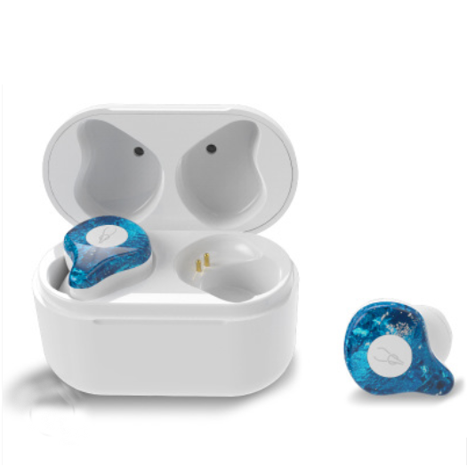 Skanto | Bluetooth 5.0 TWS Ørepropper med Ladeetui, Stereo HiFi Lyd & HD Mikrofon, for Løping, Kjøring & Treningssenter