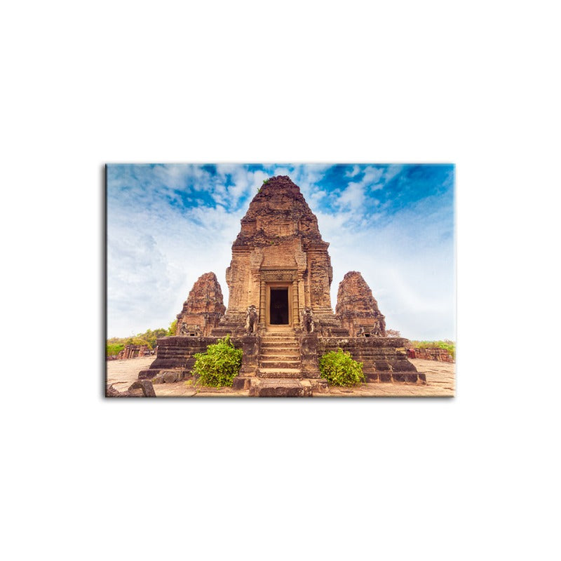 Ancient Temple - Canvas Wall Art Painting | Skanto