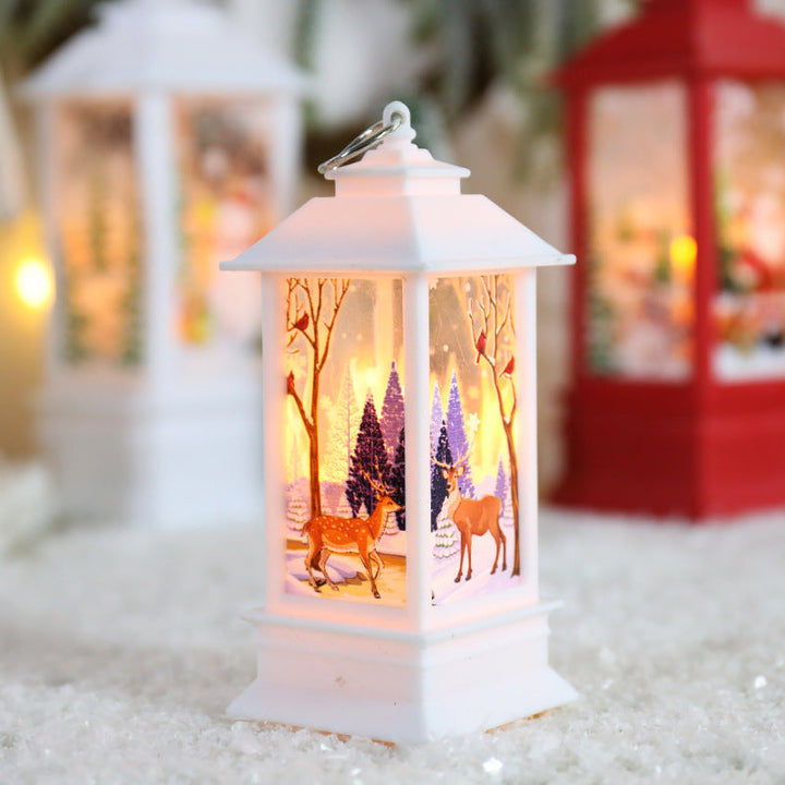 Skanto | LED Belyst Snurrende Julelanterne
