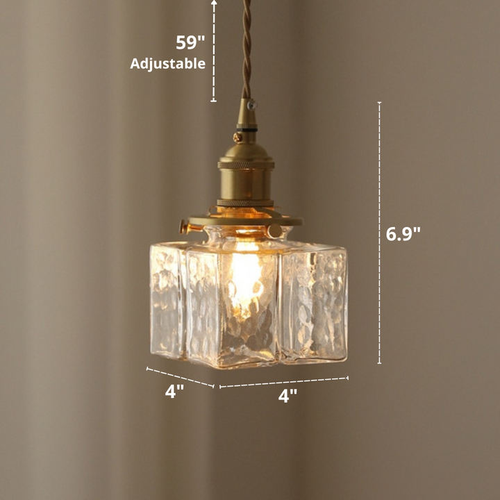 Whitley – Vintage glass pendellamper