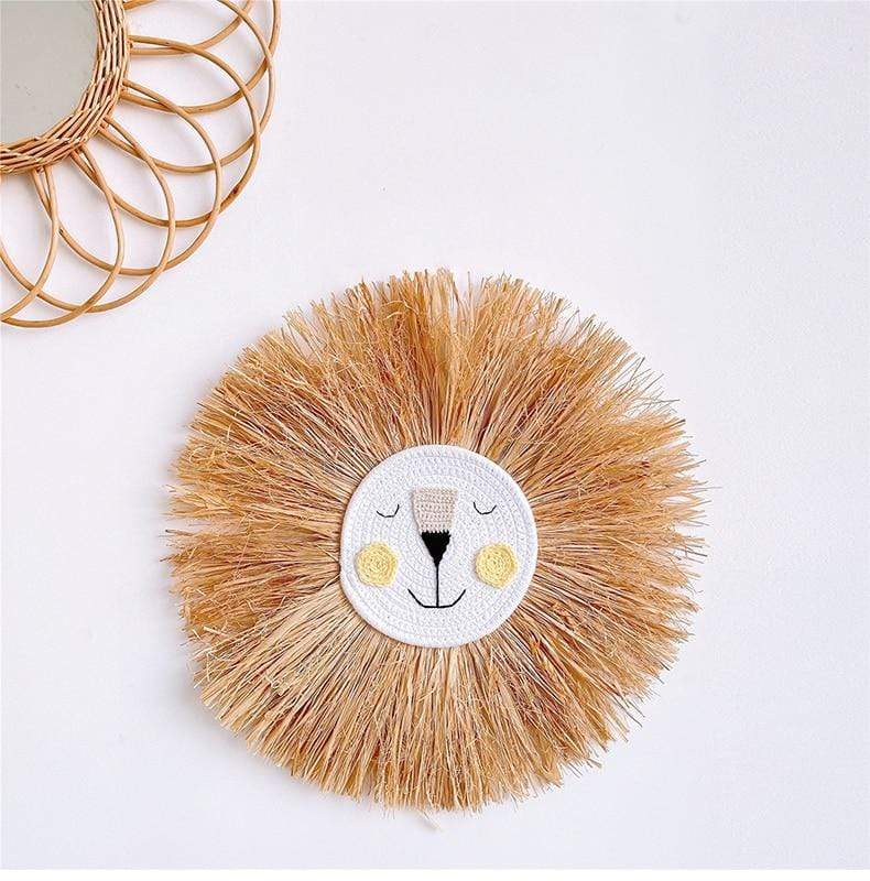 Skanto | Søte Lion Head Veggdekorasjon