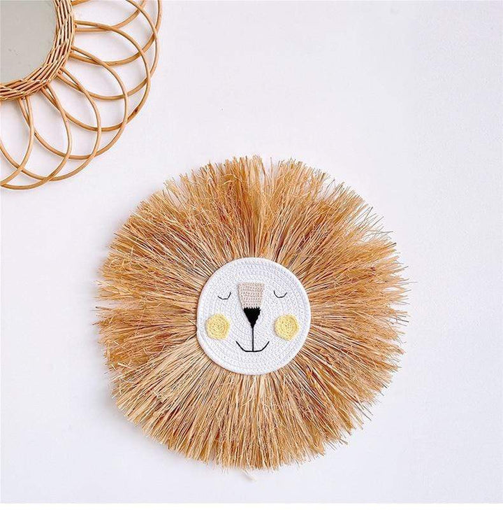 Skanto | Søte Lion Head Veggdekorasjon