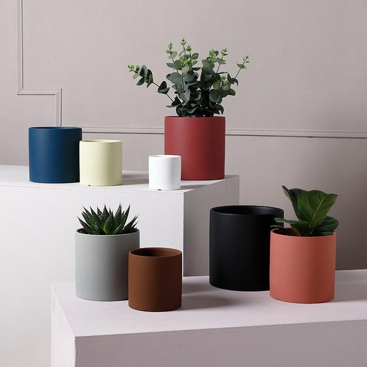 Skanto | Fargerike Keramiske Blomsterpotter
