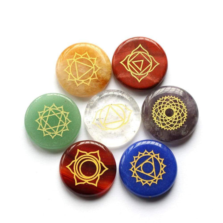 Skanto | Chakra Healing Stones 7 Deler