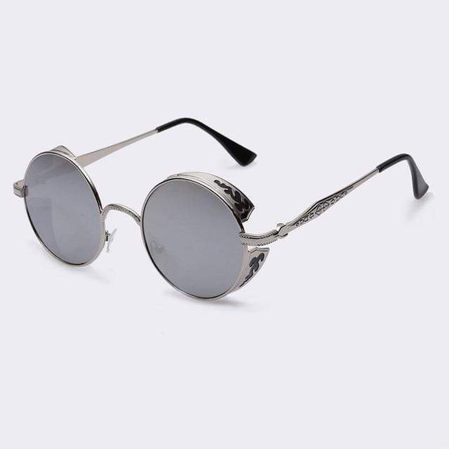 Skanto | Steampunk Vintage Runde Solbriller Limited Edition