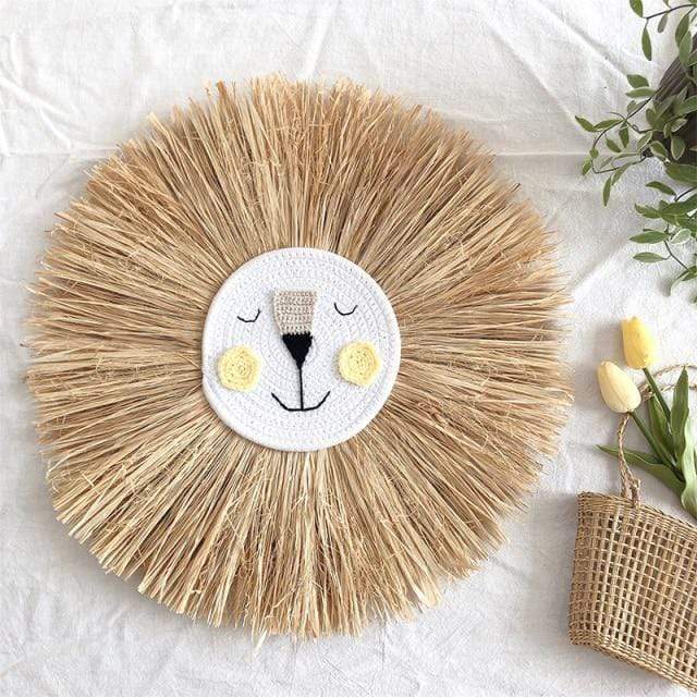 Skanto | Søte Lion Head Veggdekorasjon