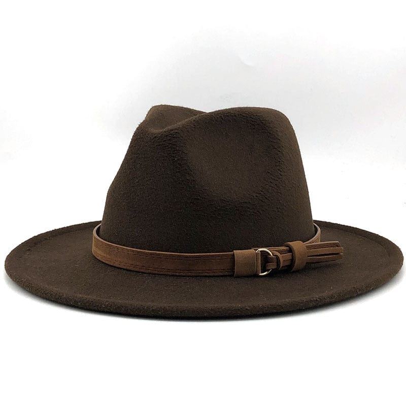Skanto | Eridian Fedora Hatt med Lærsnor