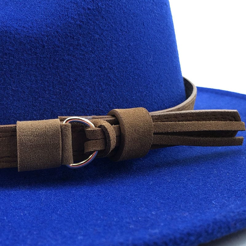 Skanto | Eridian Fedora Hatt med Lærsnor