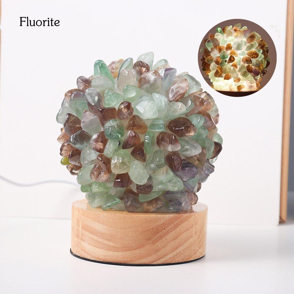Skanto | Aventurine Kvarts Krystall Lampe