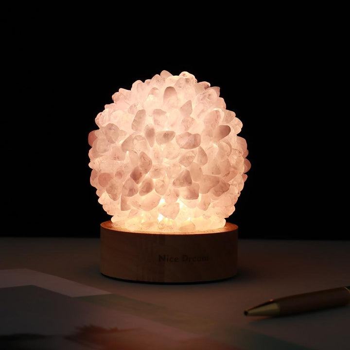 Skanto | Aventurine Kvarts Krystall Lampe